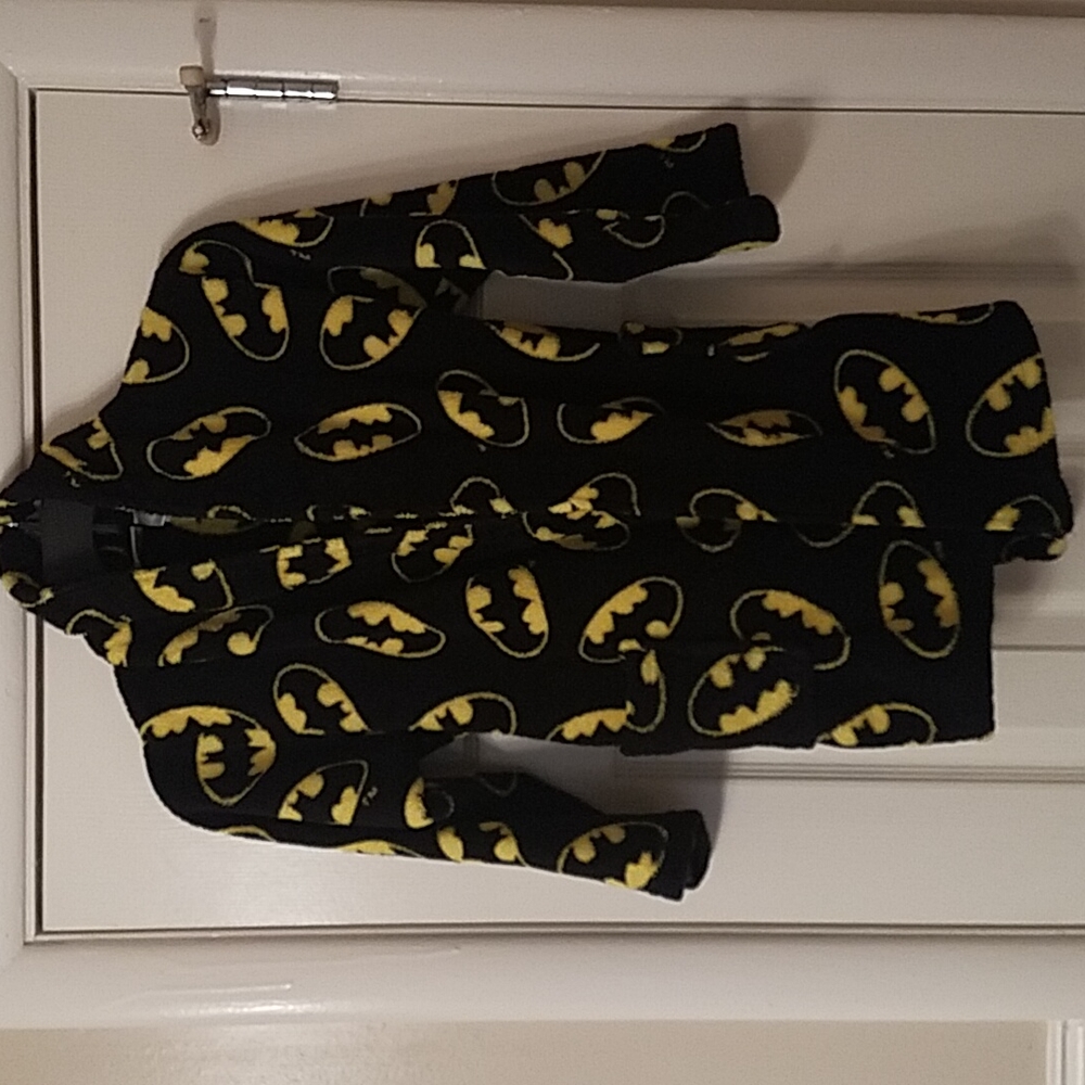 Vintage DC Comics Batman House coat for Boys size 8